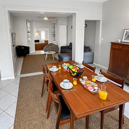 Ferienhaus La Postale - Maison Familliale Proche Et Centre-ville Cucq